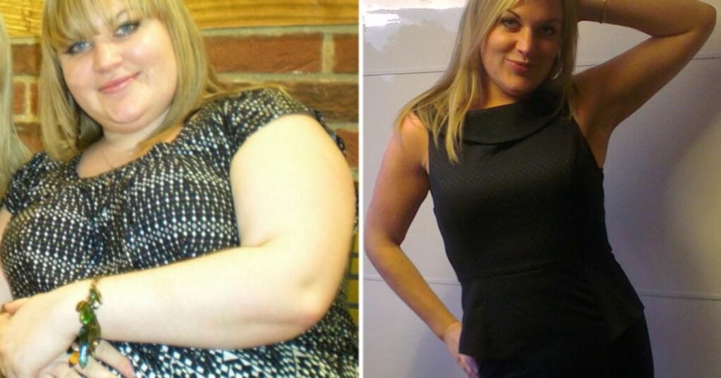 תמונות לפני ואחרי של הדיאטה העצלה