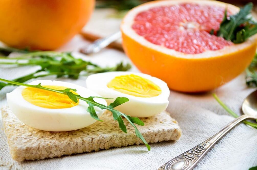 ביצים ואשכוליות לדיאטת מאגי