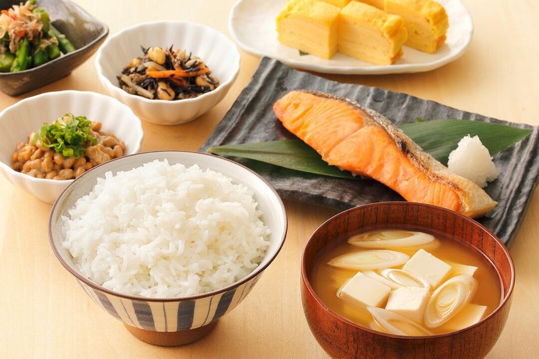 מאכלים דיאטניים יפניים